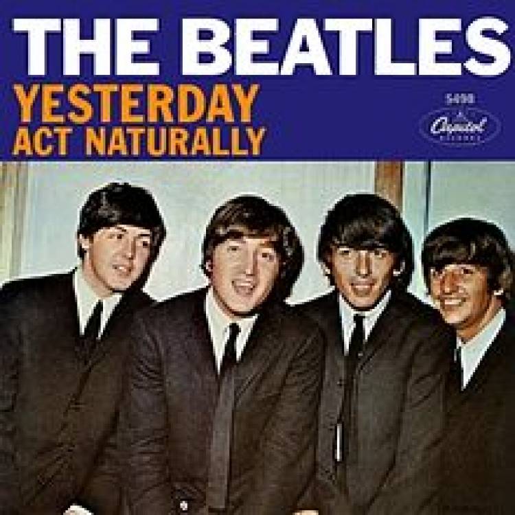 sabías que el 14 de junio de 1965 es la primera vez que un miembro de los Beatles graba una canción, para el propio grupo, como solista