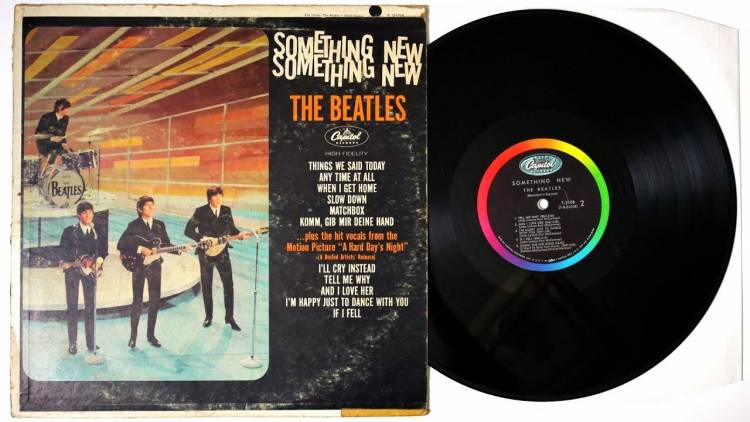 El 20 de julio de 1964 Los Beatles publican en Estados Unidos el álbum «Something new»
