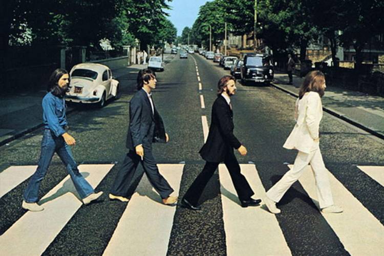Se cumplieron 53 años la famosa foto de tapa del disco "Abbey Road" de Los Beatles