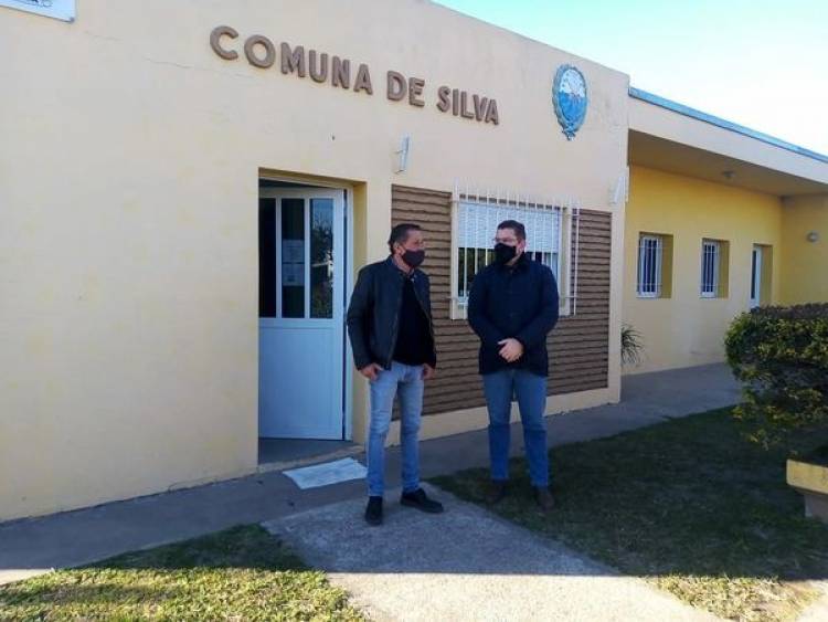 Rodrigo Borla visitó Gobernador Crespo y Silva