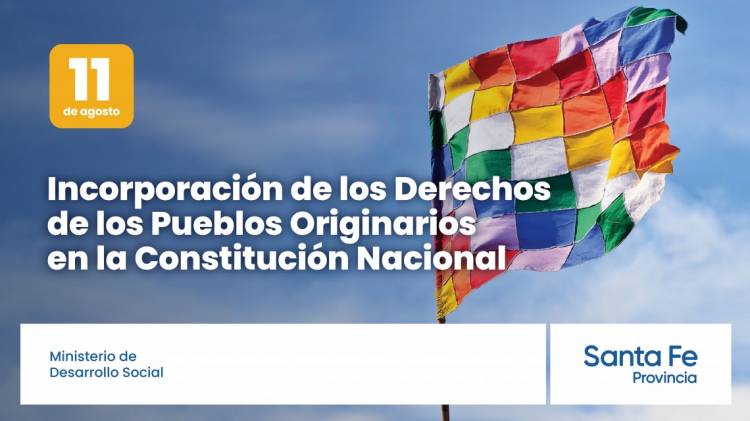 La provincia conmemora un nuevo aniversario de la incorporación de los Derechos Indígenas en la Constitución Nacional