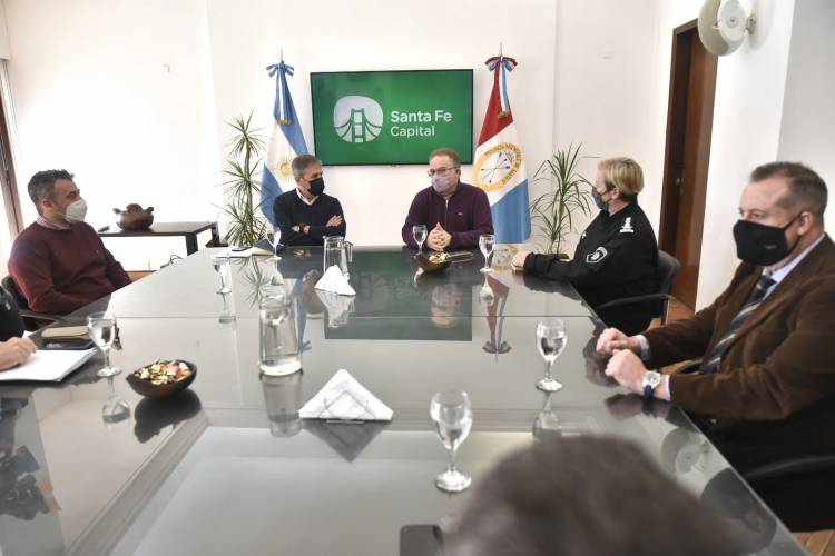 La provincia consolida el trabajo de seguridad con el municipio de Santa Fe