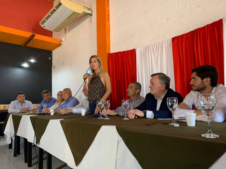 Michlig y González acompañaron a los candidatos de "Juntos por el Cambio" en una amplia recorrida departamental