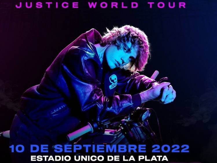 Justin Bieber actuará en la Argentina en septiembre del año próximo