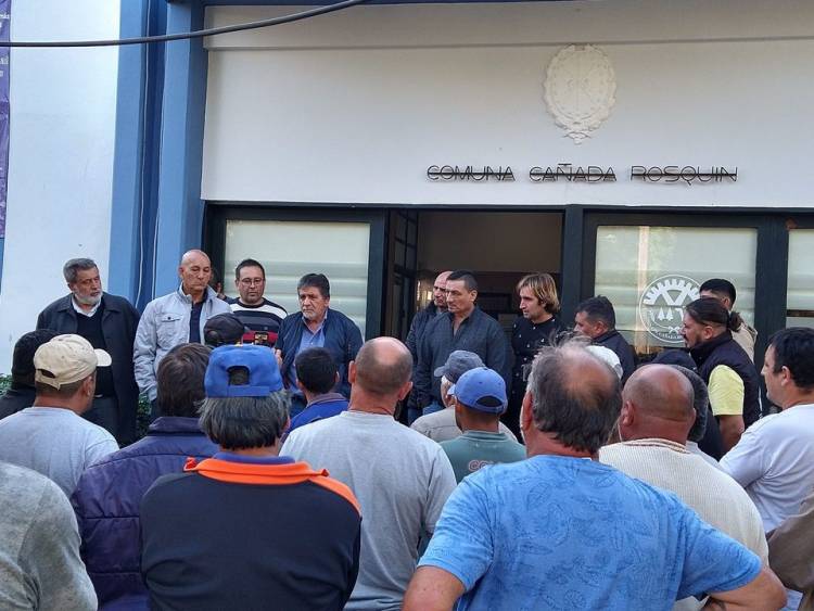 Municipales de Cañada Rosquín intensifican plan de lucha