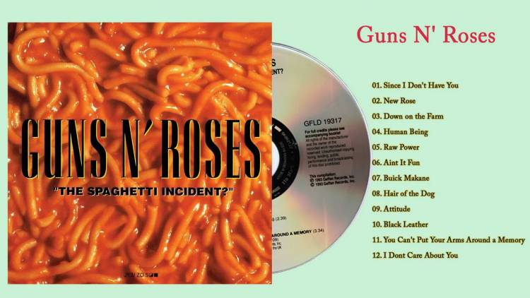 Guns N' Roses: Hace 30 años lanzó su disco "The Spaghetti Incident?"