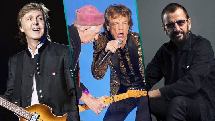 Paul McCartney y Ringo Starr participarán en el nuevo álbum de los Rolling Stones