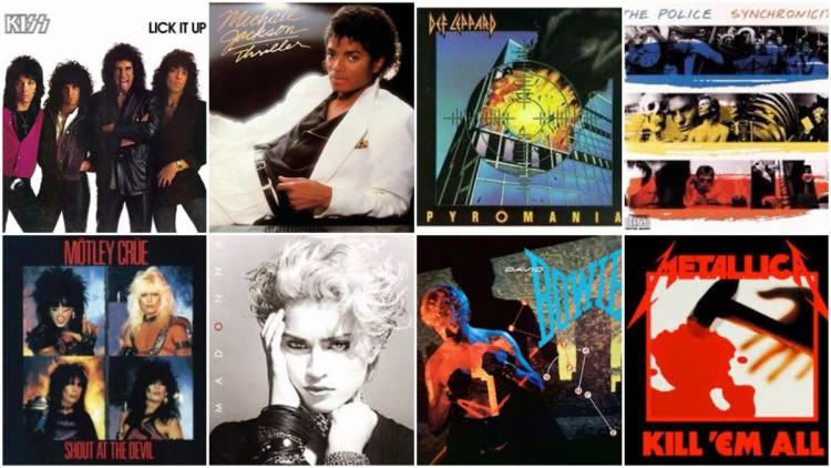 Los mejores álbumes de los 80' según inteligencia artificial