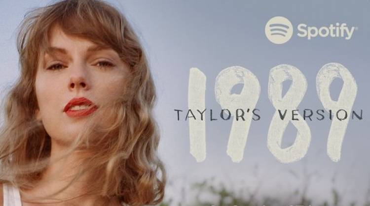 Taylor Swift nuevamente rompió su propio récord en Spotify