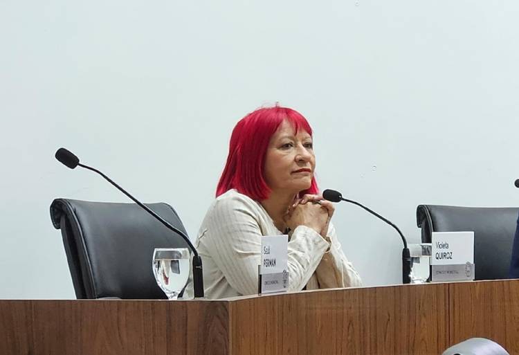 Violeta Quiroz rechazó enfáticamente la Ley Ómnibus
