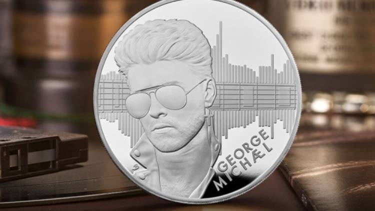 George Michael tendrá su moneda basada en la época del disco “Faith”