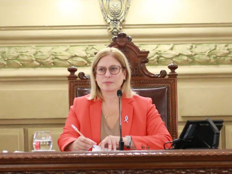 La Vicegobernadora Gisela Scaglia destacó la aprobación del Juicio por Jurados y también la enorme cantidad de leyes aprobadas por la Legislatura en sus primeros 100 días al frente del Senado. 